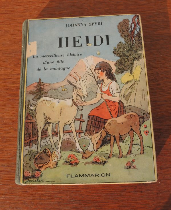 Livre Vintage Heidi De Johanna Spyri & Jodelet