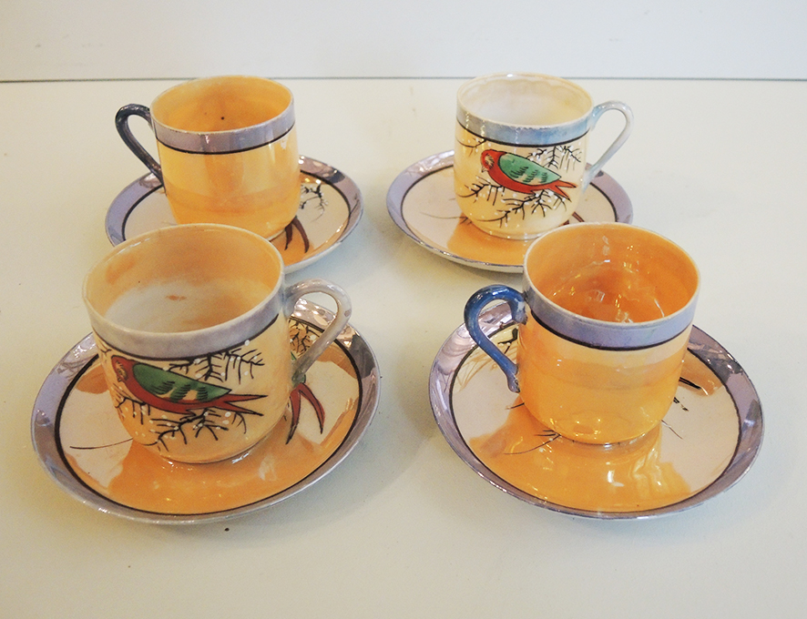 Set de 5 tasses à thé - Made in Japan