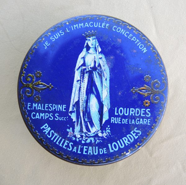 Boite De Pastilles Vintage De Lourdes – E MALESPINE
