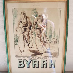 Affiche Vintage Encadrée : Byrrh (Illustration No 4872)