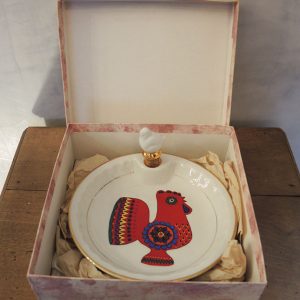 Assiette à Bouillie Vintage Pour Bébé – Porcelaine de Vierzon