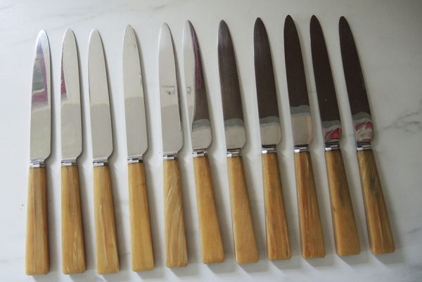 11 Couteaux Vintage à Diner