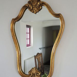 Miroir Oval Vintage Style Louis XV