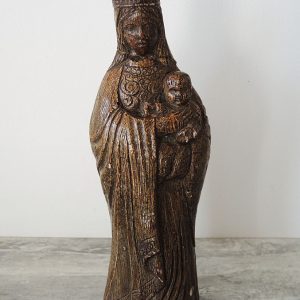 Statuette Vintage en Plâtre Vierge