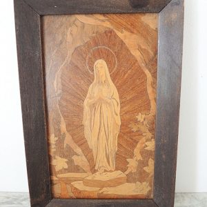 Tableau Vintage de la Vierge Marie