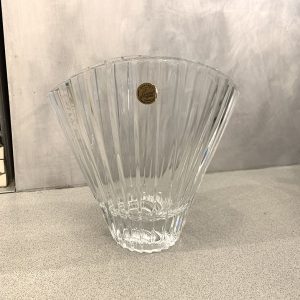 Vase de Style Art Déco Signé Cristal d’Arques France