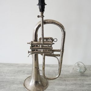 Lampe Tuba Vintage en Métal