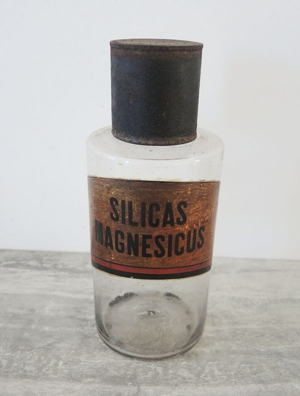 Pot à Pharmacie Silicas Magnesicus Vintage
