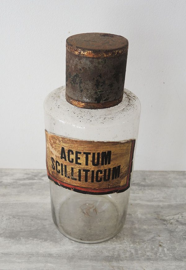 Pot à Pharmacie Acetum Scilliticum Vintage