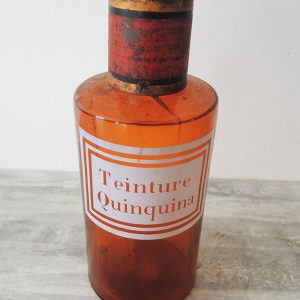 Pot à Pharmacie Teinture de Quinquina Vintage
