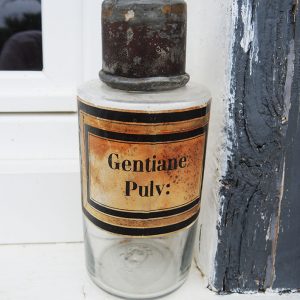 Pot à Pharmacie Gentiane Pulv Vintage