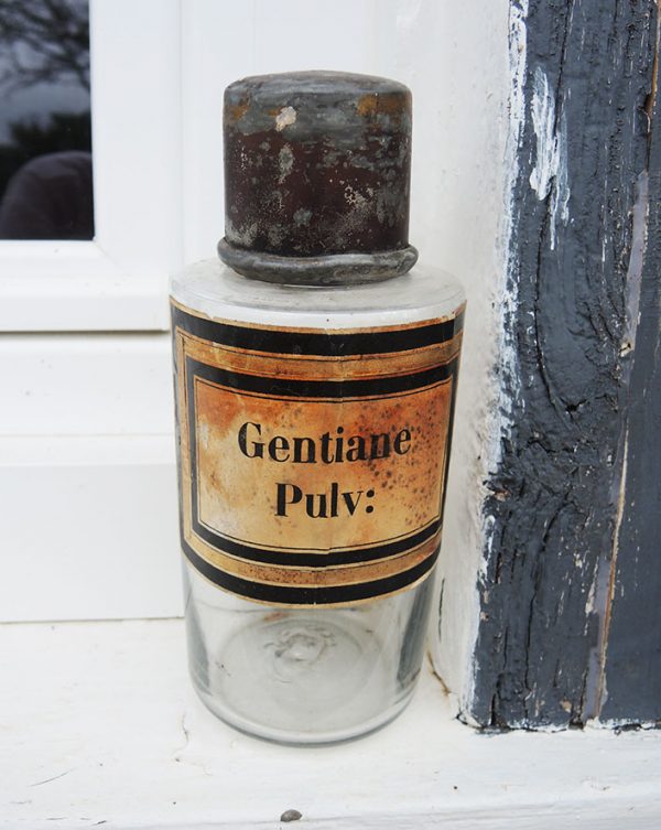 Pot à Pharmacie Gentiane Pulv Vintage