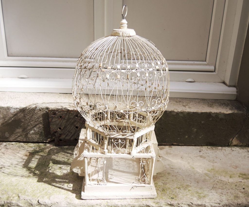 Dessin De Cage à Oiseaux Antique
