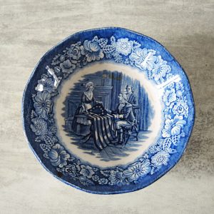 Coupelle Anglaise BETSY ROSS Liberty Blue Vintage