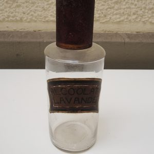 Flacon Apothicaire Alcoolat Lavande Vintage