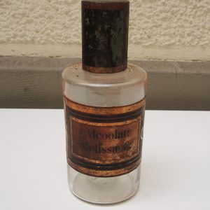 Pot à Pharmacie d'Alcoolat Melissae C Vintage