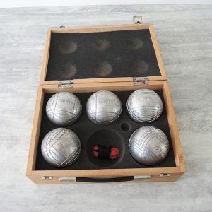 Coffret de 5 Boules de Pétanque Obut Vintage