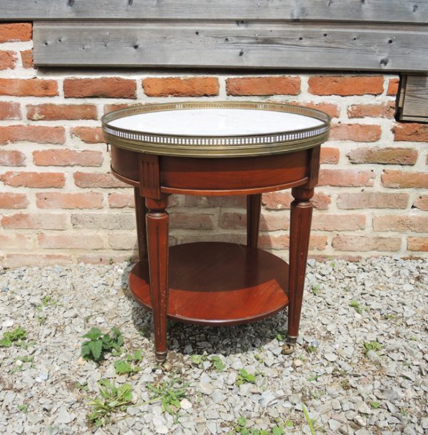Table Bouillotte Vintage Style Louis XVI
