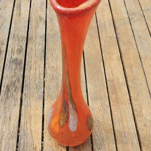 Vase Vintage de Style Murano