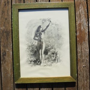 Gravure Erotique - Paul-Emile Becat - Dans La Roseraie