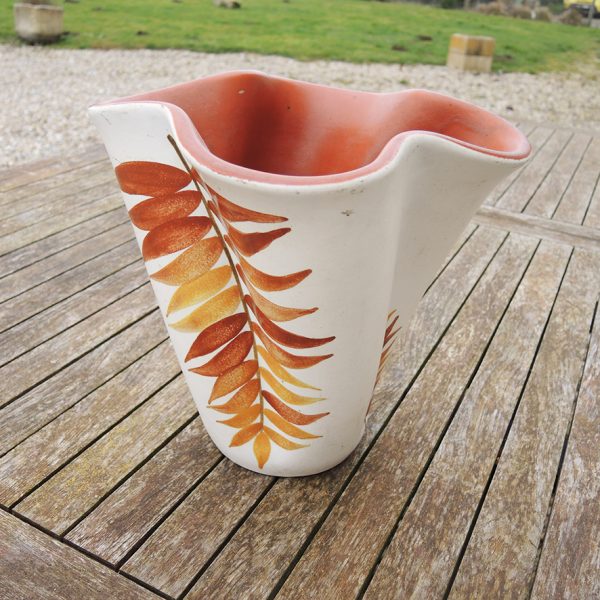 Ancien Vase en Céramique Signé Fernand Elchinger