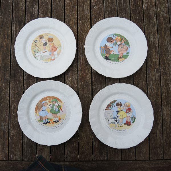 Assiettes Parlantes Sarreguemines : Bicot