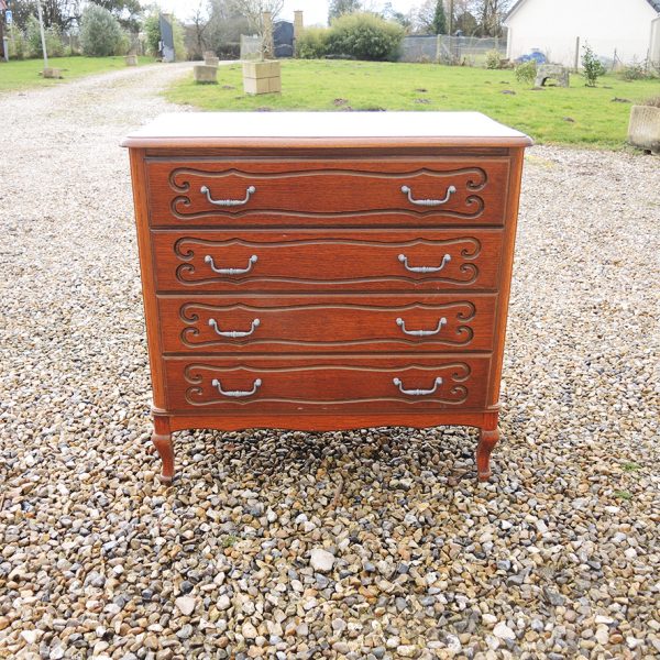 Ancienne Commode Gauthier en Bois Massif