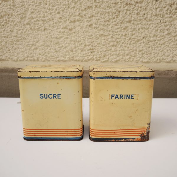2 Anciennes Boîtes Publicitaires en Métal POULAIN