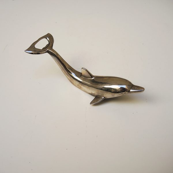 Ancien Décapsuleur en Métal Dauphin