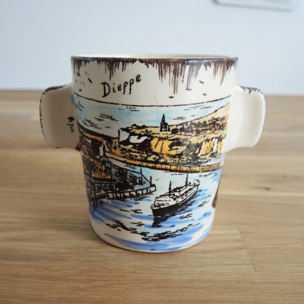 Ancienne Tasse en Céramique Dieppe