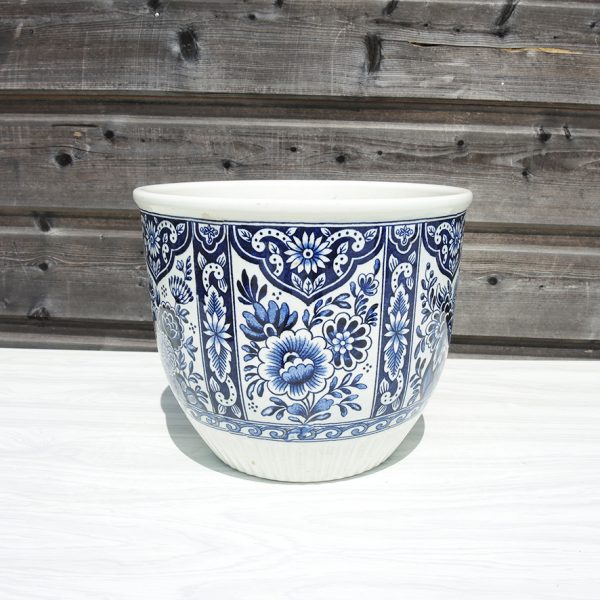 Ancien Cache Pot Royal Sphinx Masstricht Delfts