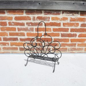 Ancien Porte-Revue en Fer Forgé