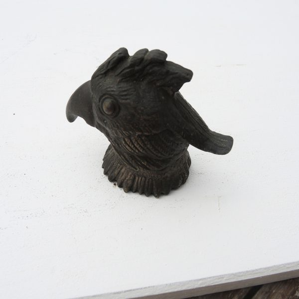 Ancien Décapsuleur Tête d'Oiseau en Métal