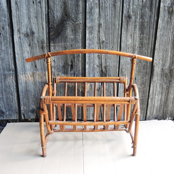 Ancien Porte Revues en Bambou