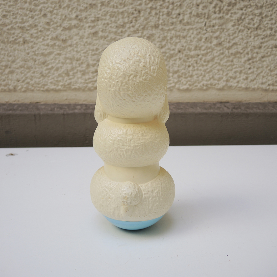 Ancien Culbuto Musical Caniche - Jouets Maréchal (2)