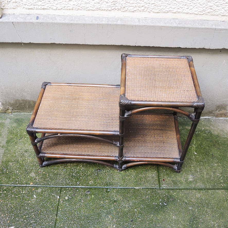 Ancien Meuble Bas en Rotin (4)