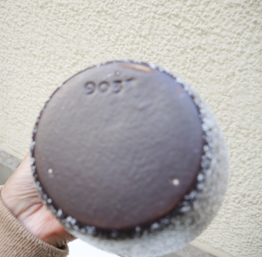 Ancien Pot à Tabac en Céramique Style West Germany (4)