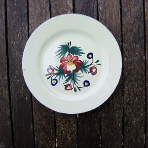 7 Anciennes Assiettes à Dessert Niderviller - Chinon