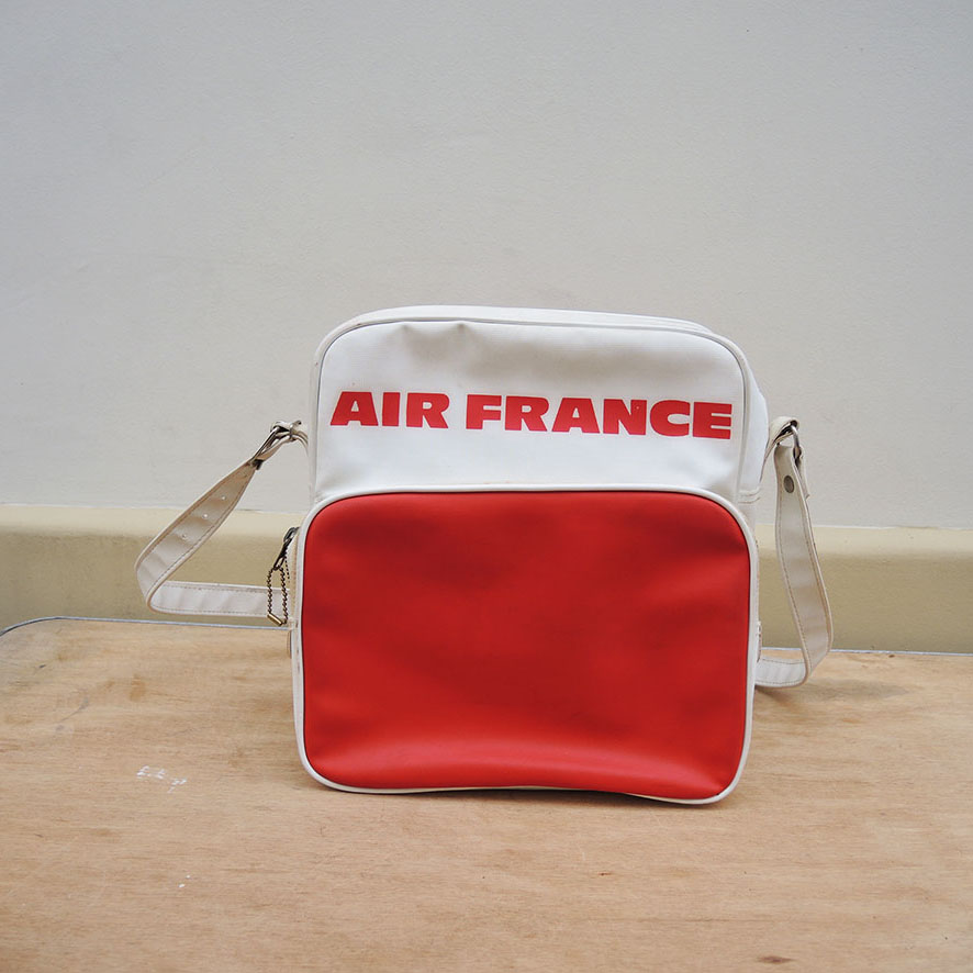 Ancien Sac Air France Rouge (1)