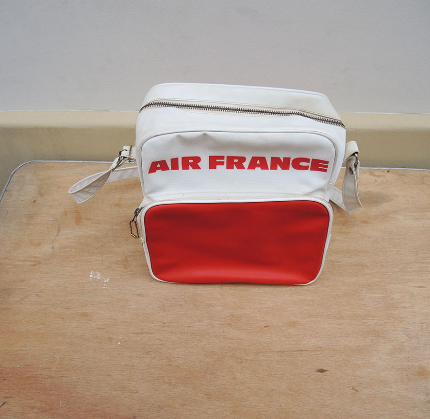 Ancien Sac Air France Rouge (2)