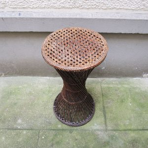 Ancienne Sellette Diabolo en Osier