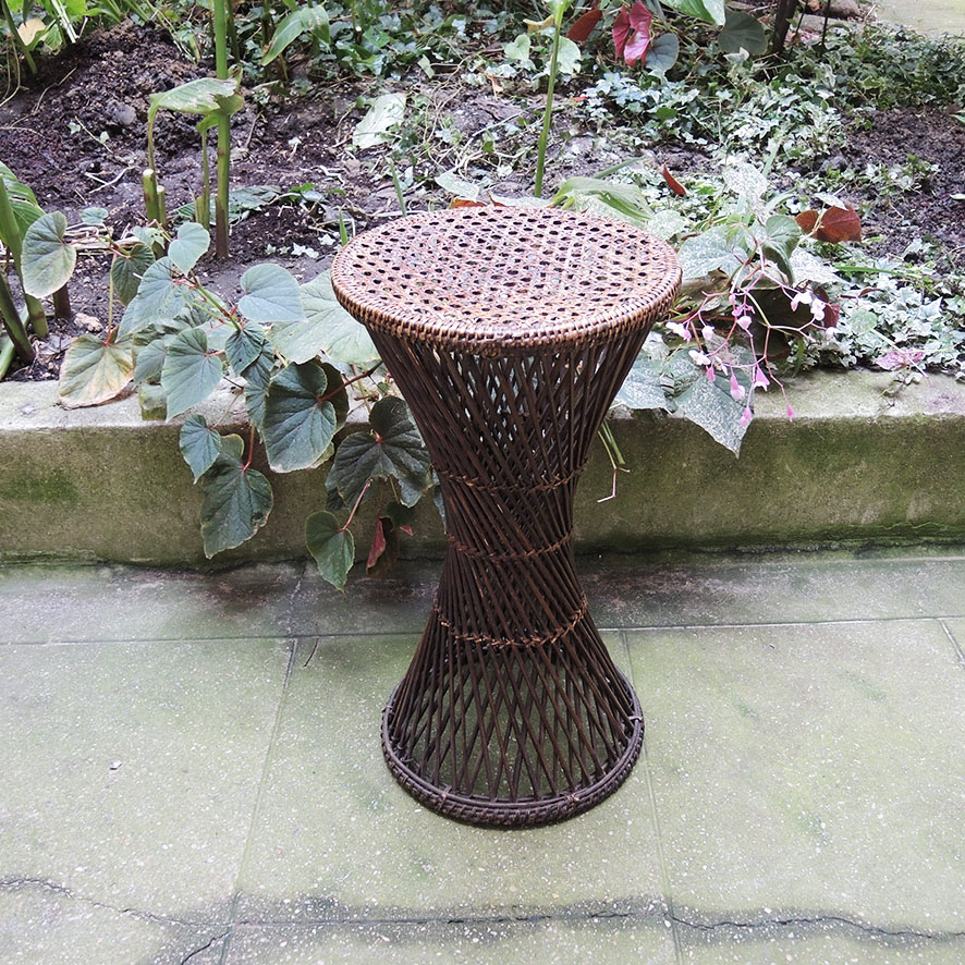 Ancienne Sellette Diabolo en Osier (3)