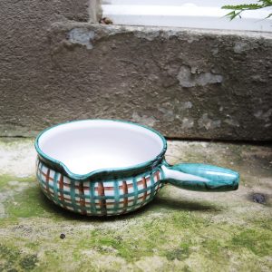 Ancien Poêlon en Céramique Robert Picault