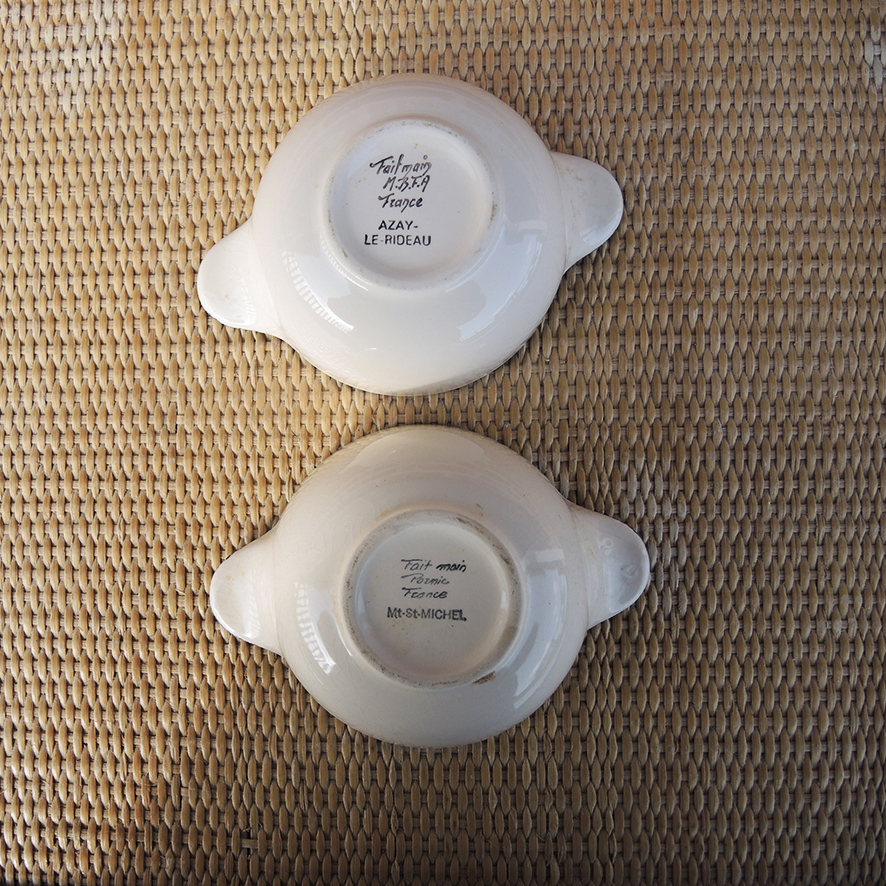 2 Anciens Bols à Oreilles Bretons - Pornic & MBFA (3)