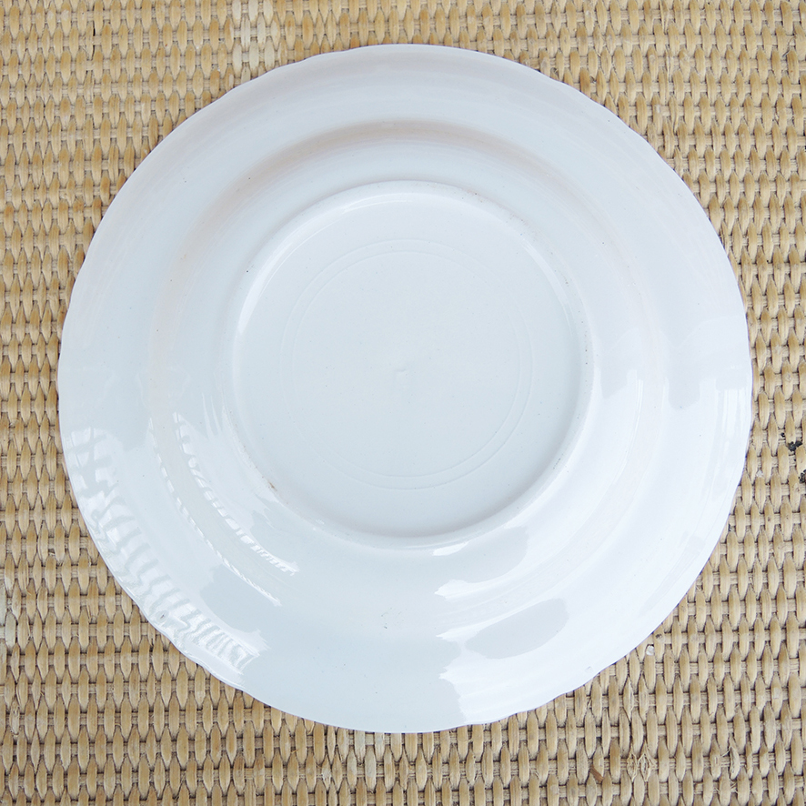 11 Assiettes Creuses en Céramique de Ceranord - Décor Paon (3)