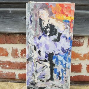 Ancien Tableau Huile sur Toile - La Danseuse