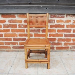 Ancienne Chaise Pour Enfant en Bambou