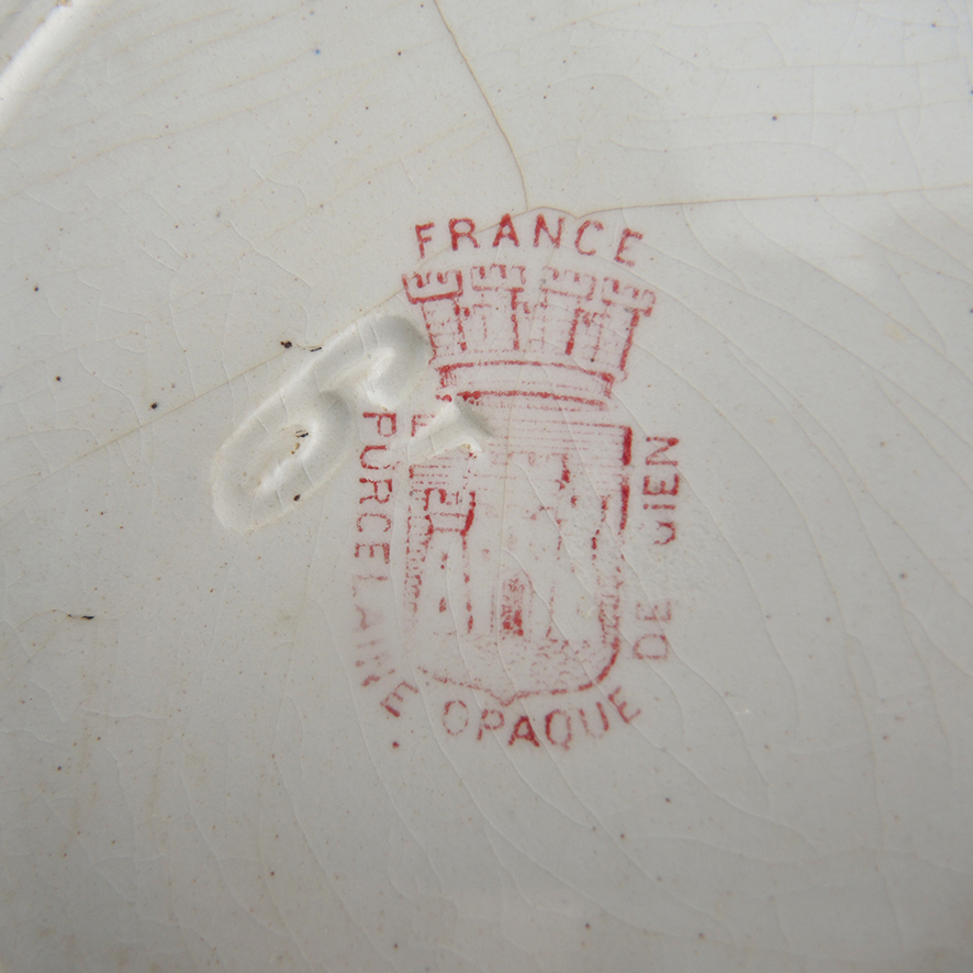 2 Anciennes Assiettes Parlantes Gien - Le Langage des Fleurs – Image 5