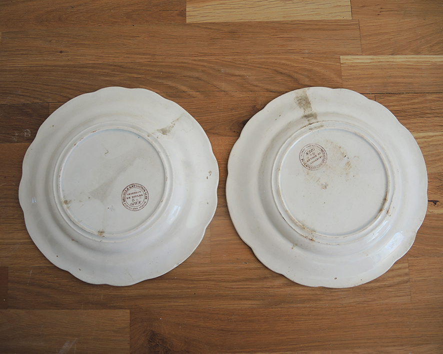 2 Anciennes Assiettes Parlantes Gien - Trains de Plaisir – Image 4