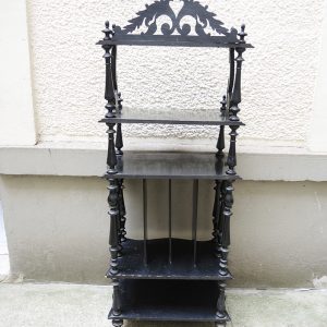 Ancien Meuble à Partitions de Musique Noir Style Napoléon III